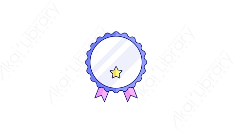 AE模板-MG扁平奖章徽章元素图标Badge_1