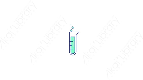AE模板-MG扁平教育元素图标Chemistry烧杯