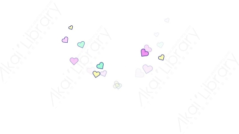 AE模板-MG扁平元素图标Hearts_2喜欢点赞心
