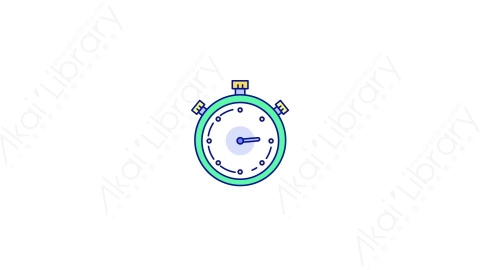 AE模板-MG扁平开发程序元素图标Timer秒表