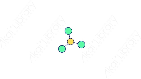 AE模板-MG扁平科学元素图标Molecule_3分子