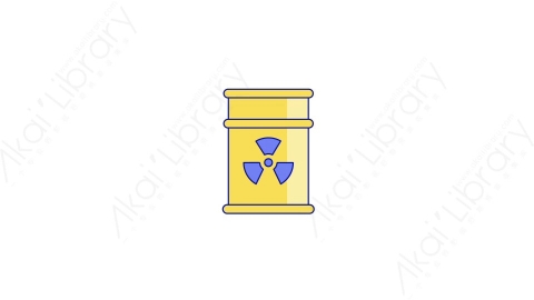 AE模板-MG扁平能源元素图标Nuclear生化原料