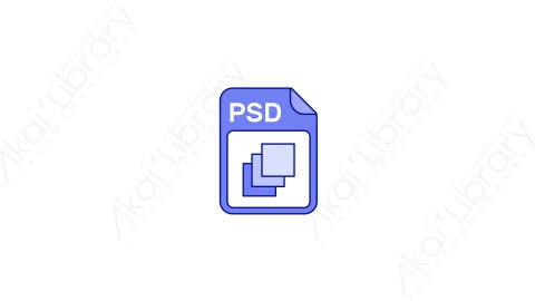 AE模板-MG扁平软件元素图标psd