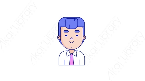 AE模板-MG扁平用户头像avatar_2