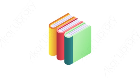 图片素材-036本 booksMG等距立体卡通教育元素图标