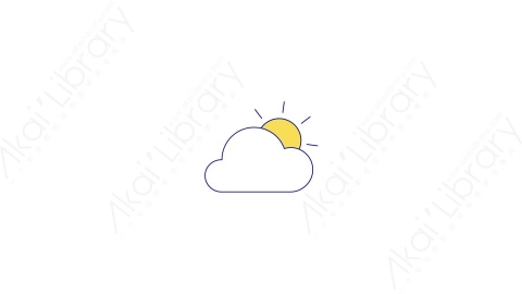 AE模板-MG扁平天气元素图标Weather_18