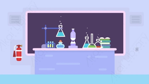 AE模板-MG扁平场景背景Science_Lab实验室