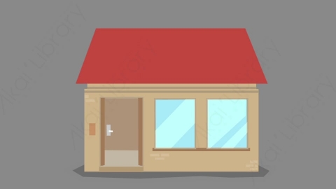 AE模板-MG扁平元素图标Building_10房屋
