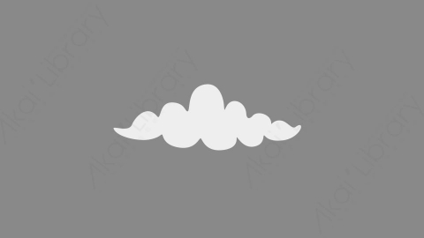 AE模板-MG扁平元素图标Cloud_4云朵