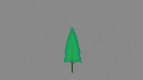AE模板-MG扁平元素图标Tree_5树木