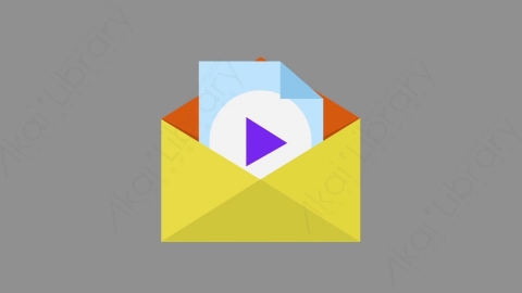 AE模板-MG扁平元素图标Mail_Letter邮件