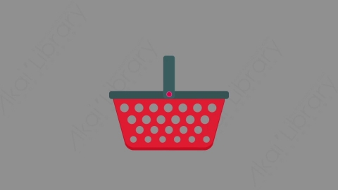 AE模板-MG扁平元素图标Shopping_Basket购物篮