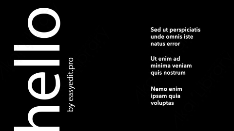 AE模板-文字排版标题文本信息设计展示Typography_09