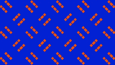 AE模板-时尚元素混合随机图形背景Pattern_Simple_05