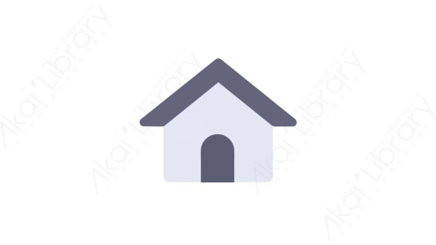 AE模板-MG扁平日常生活元素图标House房屋