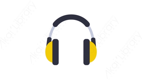 AE模板-MG扁平施工安全元素图标Hearing protection耳机耳塞