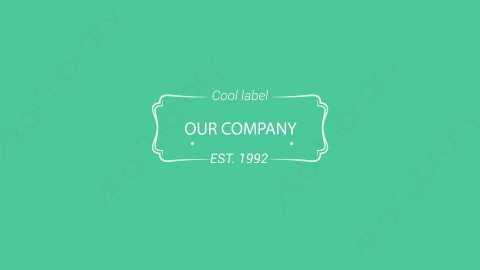 AE模板-文字动画Scene_01_Text_Badge