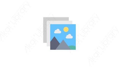 AE模板-7-Gallery图库MG扁平基本动画图标