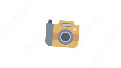 AE模板-6-Camera相机MG扁平设计工具动画图标