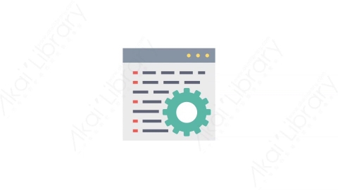 AE模板-9-Web coding网络编码MG扁平网页设计开发动画图标