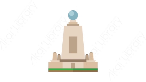 AE模板-Ciudad Matad Del Mundo马塔德德尔蒙多城城市建筑元素图标