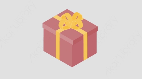 AE模板-Gift礼物MG扁平商场购物元素图标