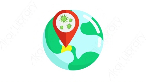 AE模板-03_ Epidemic流行病毒MG扁平医学医疗元素图标