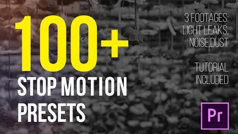 PR预设-旧照片停止运动幻灯片展示 Stop Motion Presets