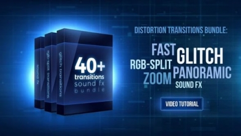 PR模板-40组高科技故障视频转场Motionarray 40+ Bundle Glitch and RGB-split Transitions