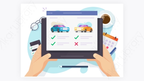 图片素材-在线车辆比较