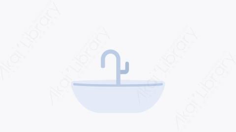图片素材-003浴缸 bathtub扁平MG卡通家具和家居装饰Vol1元素图标