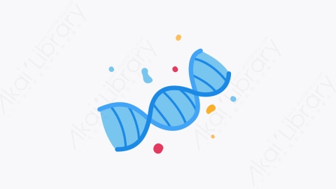 图片素材-007脱氧核糖核酸 dna扁平MG卡通医疗元素图标