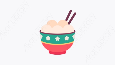图片素材-009中国菜 chinese food扁平MG卡通农历新年元素图标