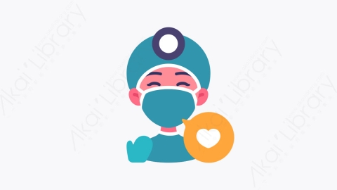 图片素材-012牙医 dentist扁平MG卡通牙科元素图标