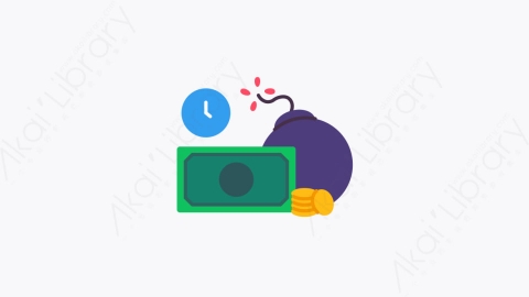 图片素材-015借记 debit扁平MG卡通商业和金融的元素图标