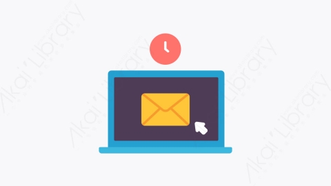 图片素材-016电子邮件 email扁平MG卡通教育和学校的元素图标