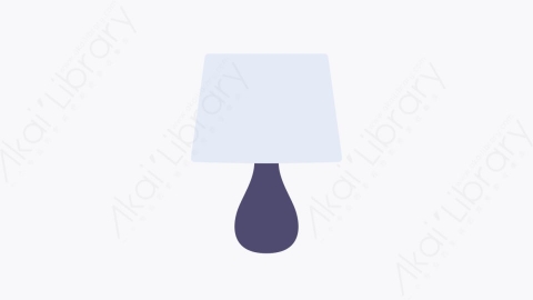 图片素材-017灯 lamp扁平MG卡通家具和家居装饰Vol1元素图标