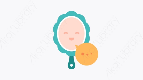 图片素材-017自我价值 self worth扁平MG卡通自助元素图标