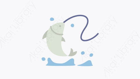 图片素材-020钓鱼 fishing扁平MG卡通露营元素图标