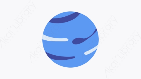 图片素材-021星球 planet扁平MG卡通空间元素图标