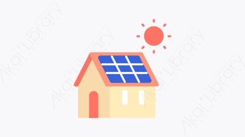 图片素材-021太阳能电池板 solar panel扁平MG卡通去生态元素图标