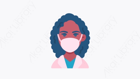 图片素材-022医生 doctor扁平MG卡通医务人员字符元素图标