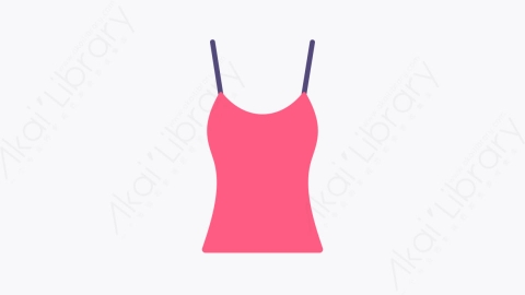 图片素材-025背心 vest扁平MG卡通衣服和衣服元素图标2