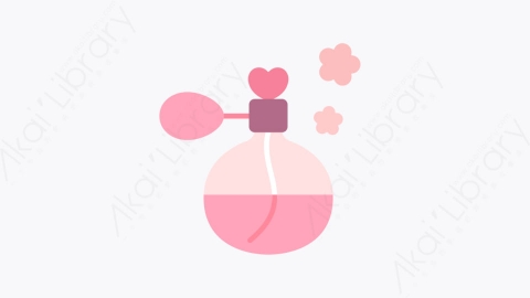 图片素材-030香水 perfume扁平MG卡通美容化妆品元素图标