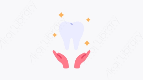 图片素材-031牙科保健 Dental care扁平MG卡通牙科元素图标