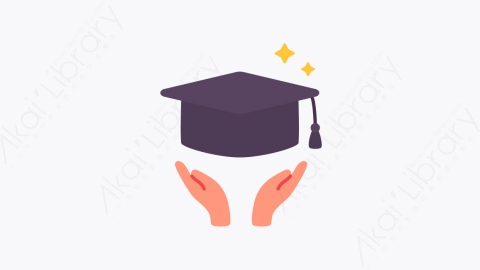 图片素材-036大学 university扁平MG卡通教育和学校的元素图标