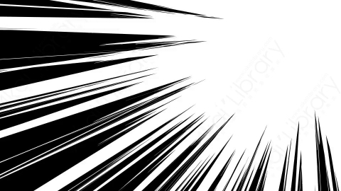 视频素材-速度线卡通手绘动漫抖动运动线条动画anime-12