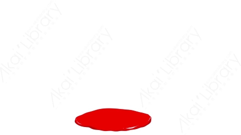 视频素材-卡通二维手绘鲜血喷溅特效2Blood_10
