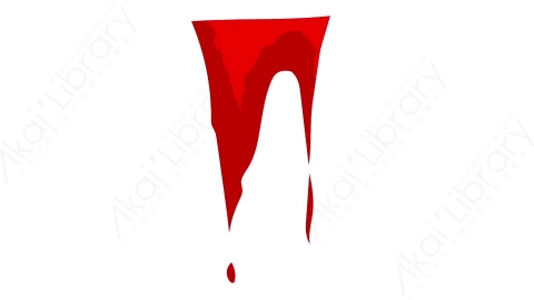 视频素材-卡通二维手绘鲜血喷溅特效2Blood_05