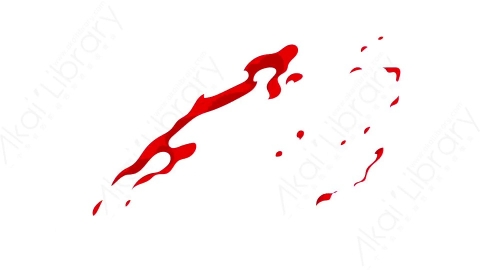 视频素材-卡通二维手绘鲜血喷溅特效2Blood_01